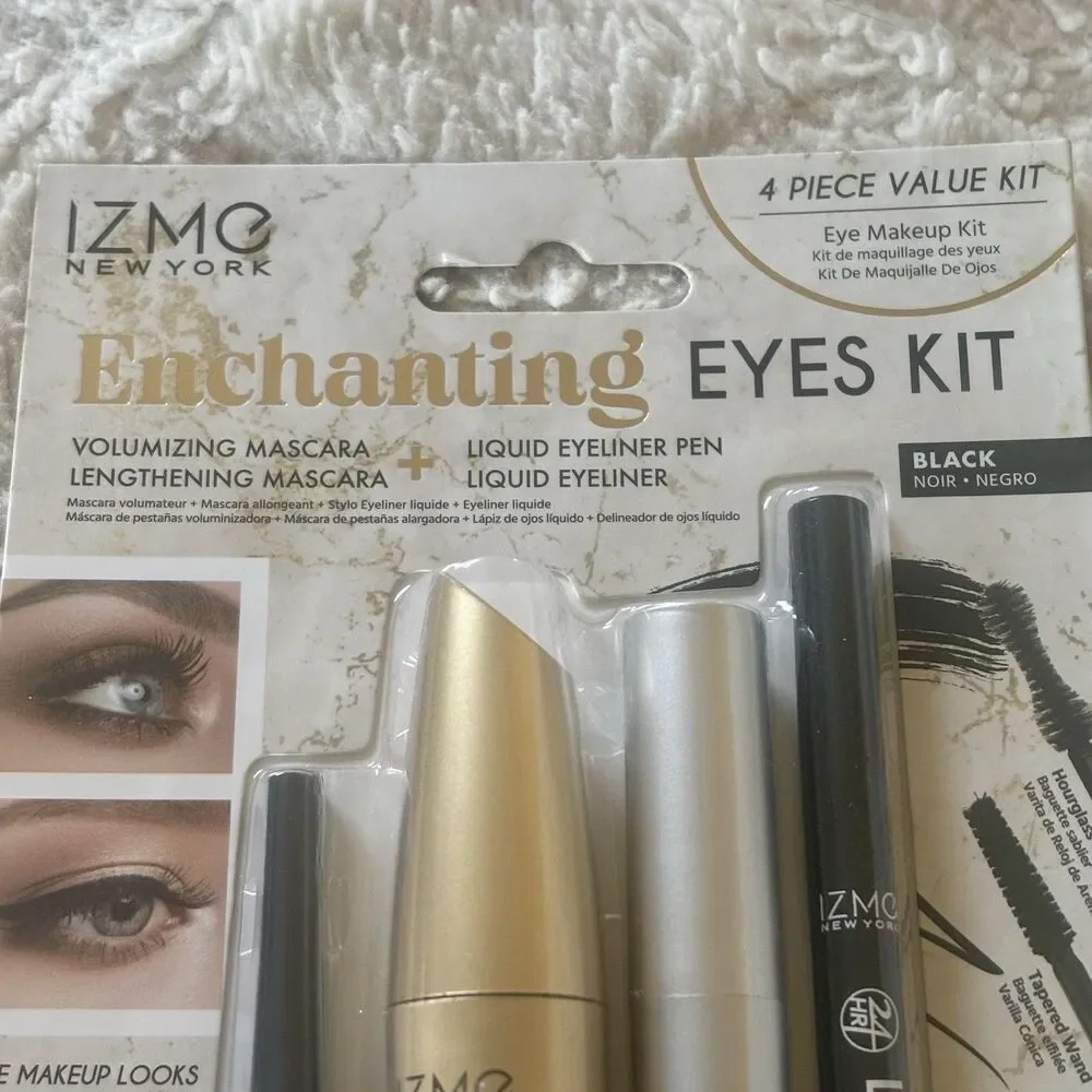 IZME New York Enchanting‎ Eyes Kit Makeup 4 Piece Set Gift Beauty Cosmetic NEW